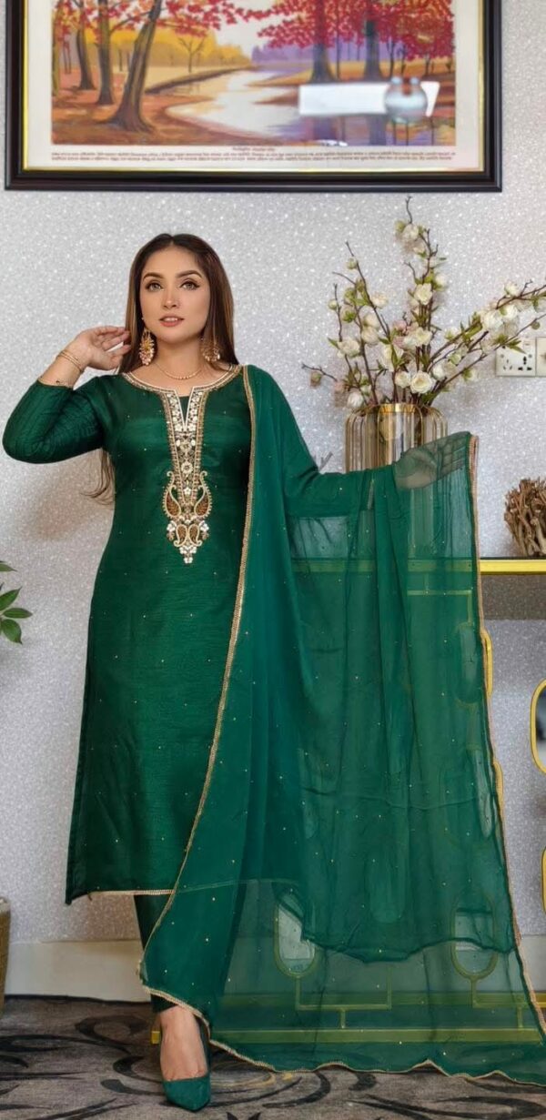 Embroidery Three Piece - Image 6