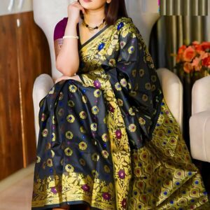 Soft Silk Katan Sharee